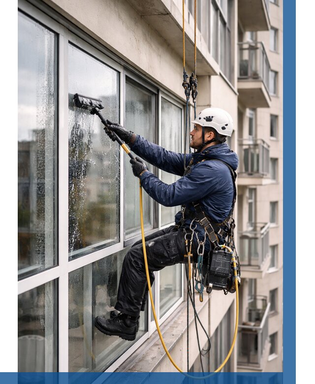 Мойка балконного остекления в Туле от 3559 р. | ВЫСОТНИК-Тул