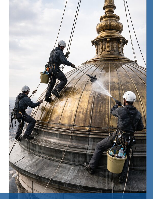 Мойка куполов и шпилей в Туле от 8135 р. - заказать | ВЫСОТНИК-Тул