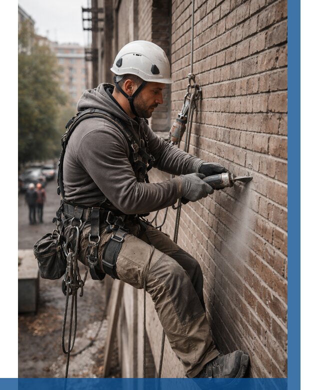 Расшивка кирпичных швов в Туле от 610 р. | ВЫСОТНИК-Тул