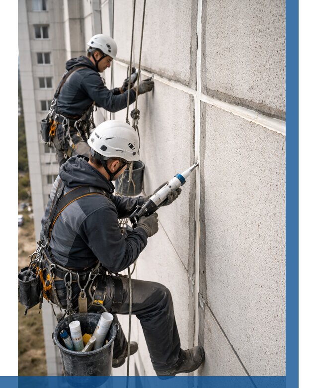 Герметизация межпанельных швов в Туле от 712 р. | ВЫСОТНИК-Тул