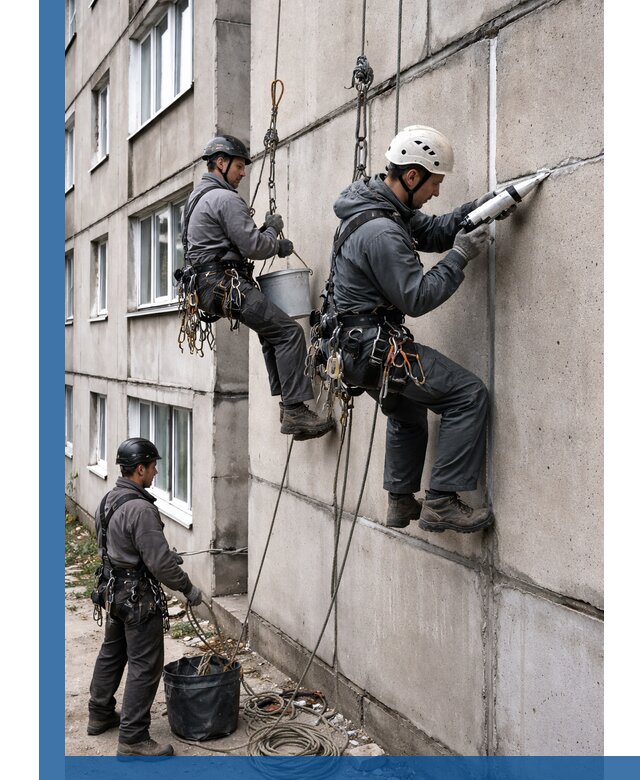 Герметизация межпанельных швов в Туле с гарантией герметичности