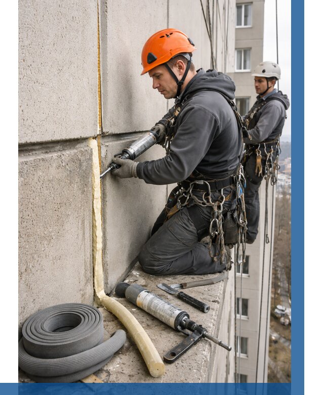 Теплый шов межпанельные швы в Туле от 712 р. | ВЫСОТНИК-Тул