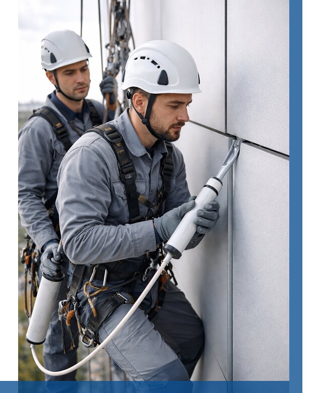 Герметизация швов вилатермом в Туле от 610 р. | ВЫСОТНИК-Тул