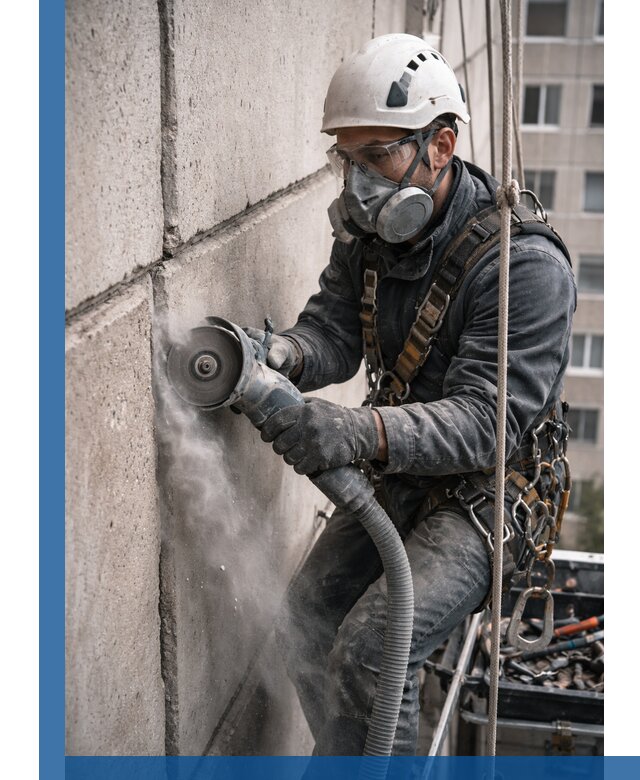 Штробление межпанельных швов в Туле качественно и быстро