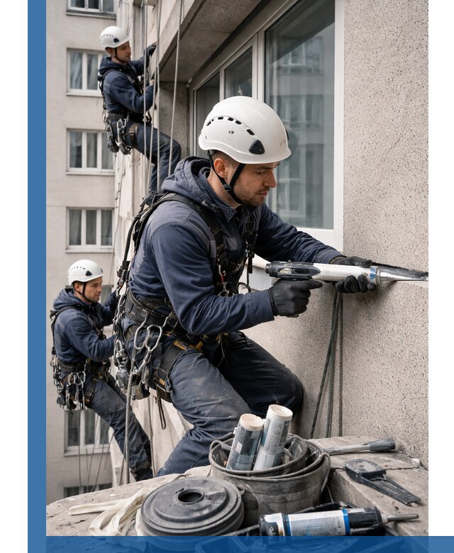 Герметизация швов лоджии в Туле профессионально и надежно