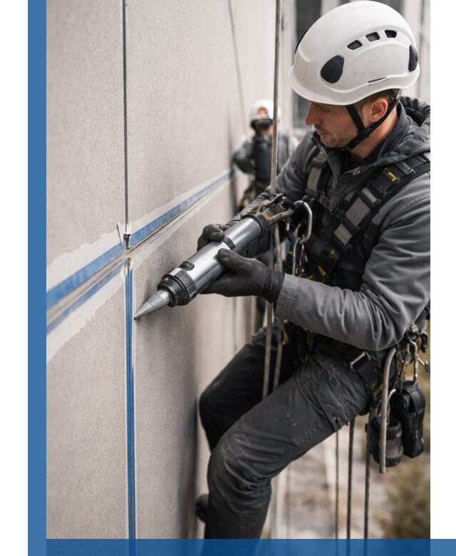 Герметизация стыков фасадных панелей в Туле качественно и быстро