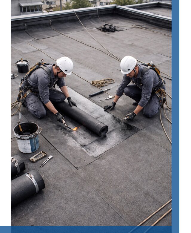 Ремонт мягкой кровли под ключ в Туле от 712 р. | ВЫСОТНИК-Тул