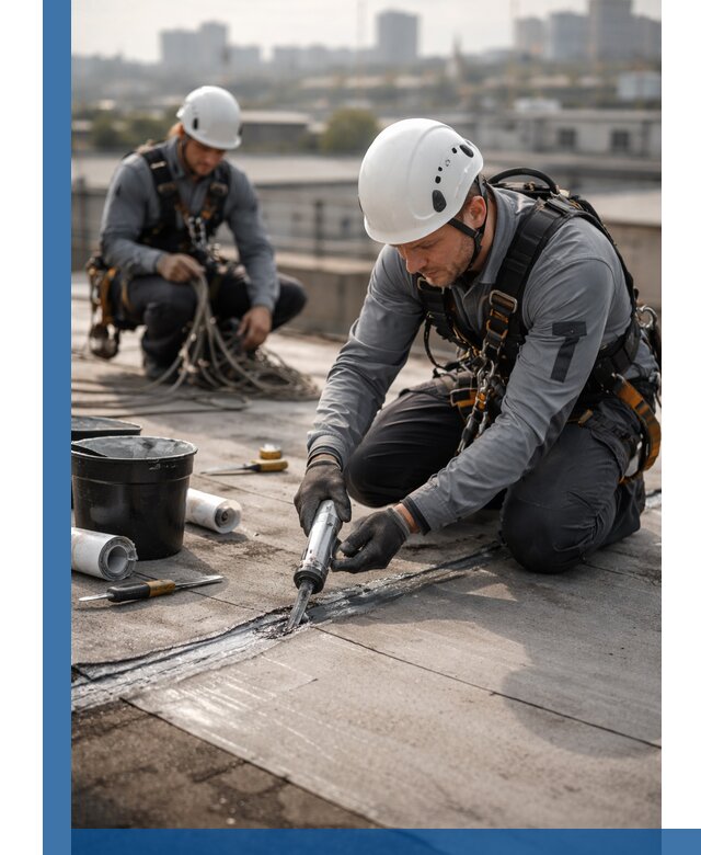 Аварийное и капитальное устранение протечек кровли в Туле