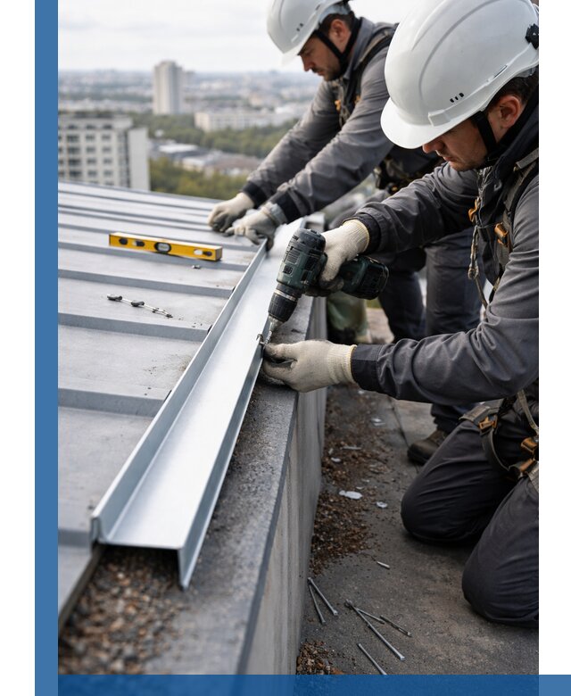 Монтаж капельника на кровле в Туле с гарантией качества