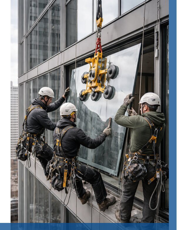 Фасадное остекление зданий под ключ в Туле от 10169 р. | ВЫСОТНИК-Тул