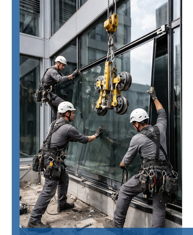 Структурное остекление фасадов в Туле монтаж и обслуживание