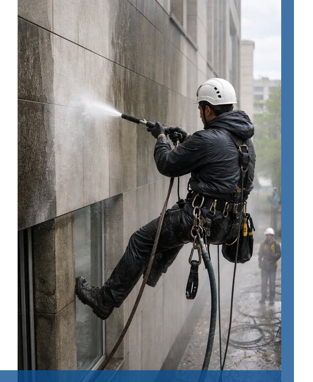 Гидроструйная очистка поверхностей в Туле от 864 р. | ВЫСОТНИК-Тул