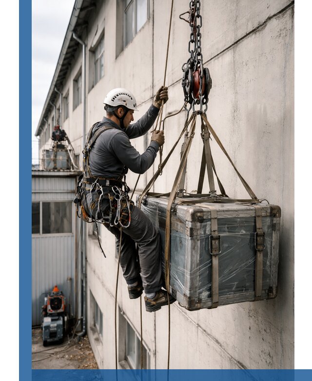 Подъем грузов на высоту в Туле для промышленных объектов