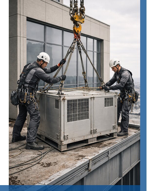 Такелажные работы на высоте в Туле от 8135 р. | ВЫСОТНИК-Тул