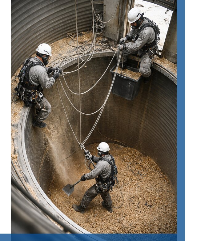 Чистка зерновых бункеров в Туле от 12203 р. | ВЫСОТНИК-Тул