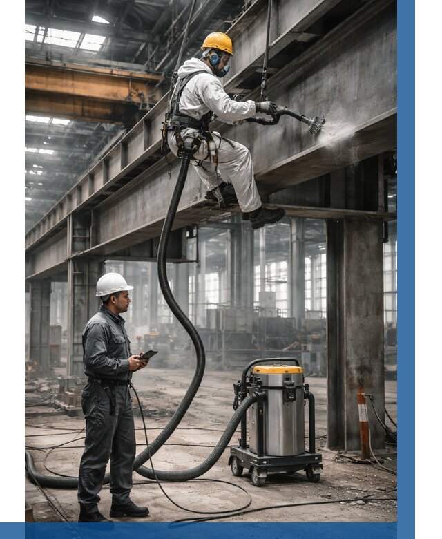 Обеспыливание конструкций в цехе в Туле от 4271 р. | ВЫСОТНИК-Тул