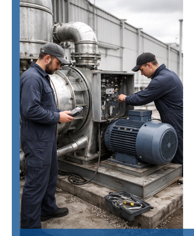 Техническое обслуживание промышленного оборудования в Туле