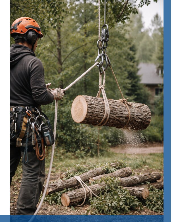 Валка деревьев частями в Туле от 7627 р. | ВЫСОТНИК-Тул