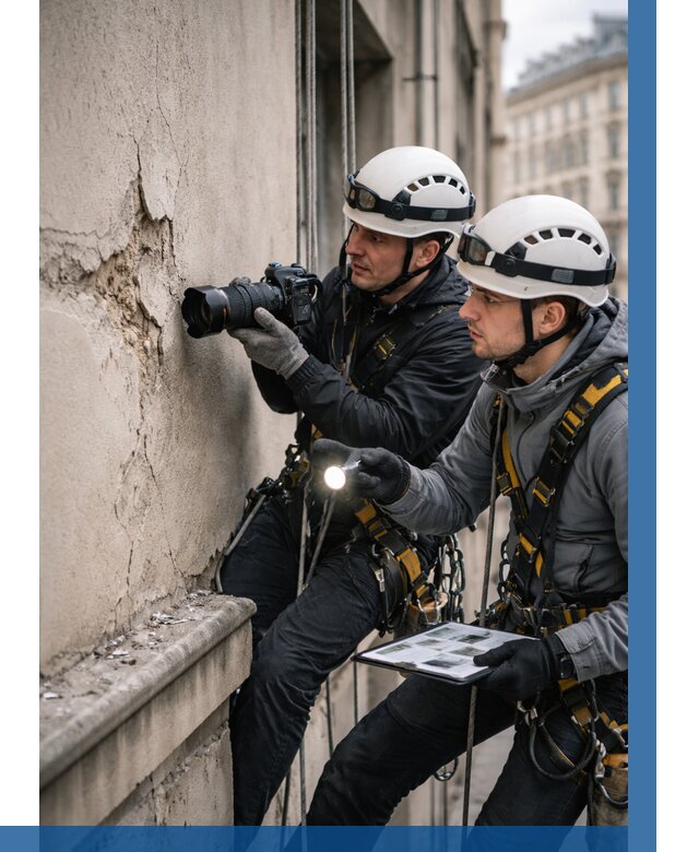 Фотофиксация дефектов фасада в Туле от 4576 р. | ВЫСОТНИК-Тул