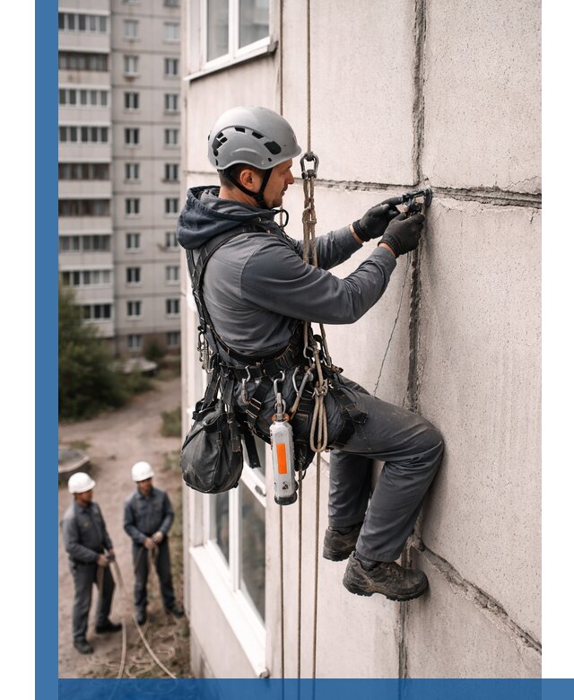 Обследование межпанельных швов и герметизация в Туле