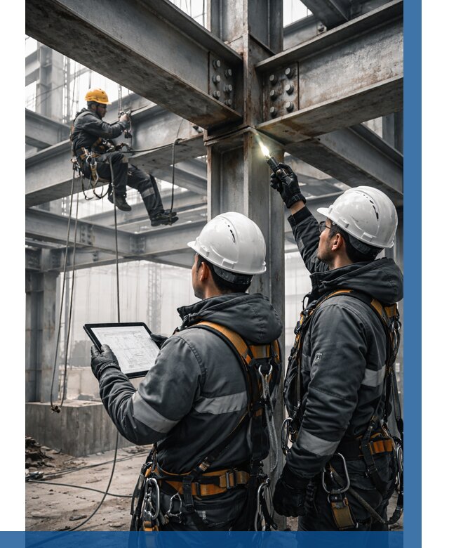 Обследование металлоконструкций в Туле от 5593 р. | ВЫСОТНИК-Тул